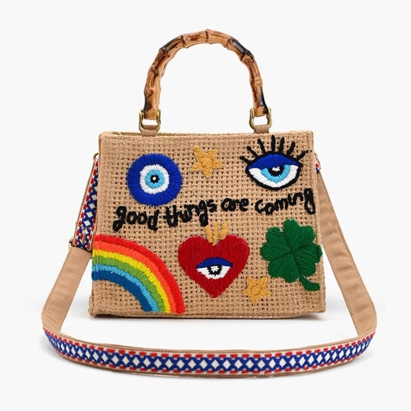 A&B Limited Edition | “Good Things Are Coming” Crossbody. 🧿🌈🍀 - Picture 1 of 7